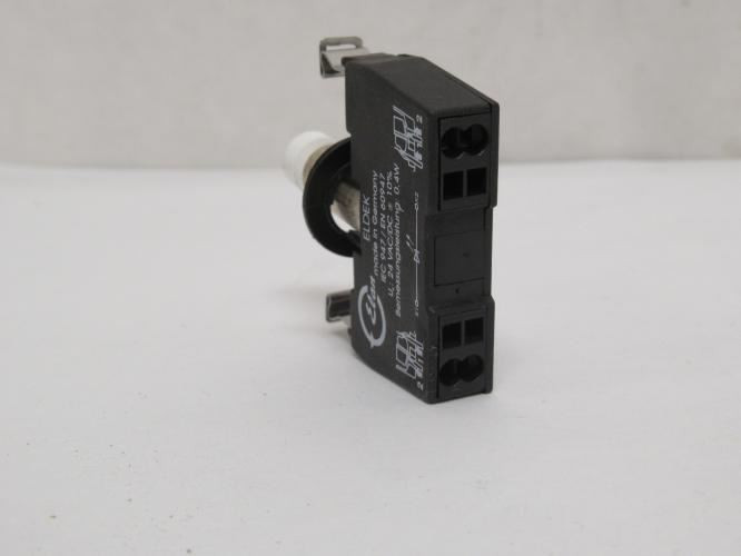 Schmersal ELDEKWS24; Contact Block W/Light; 24/28 VAC/DC