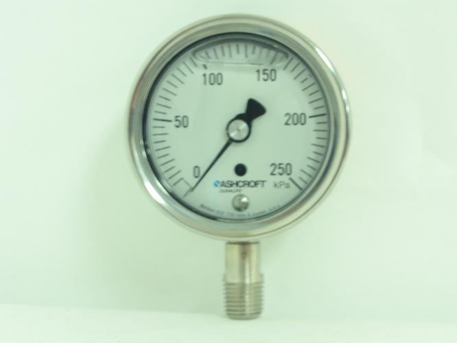 Ashcroft 25-1009-SWL-02L-250KP; Industrial Duralife Gauge