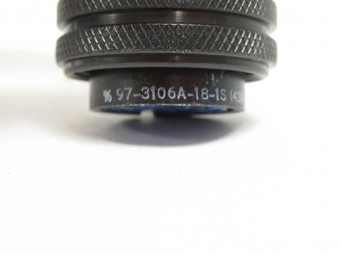 Amphenol C93-830390-01S; Cylindrical Circular Connector 10 Pin