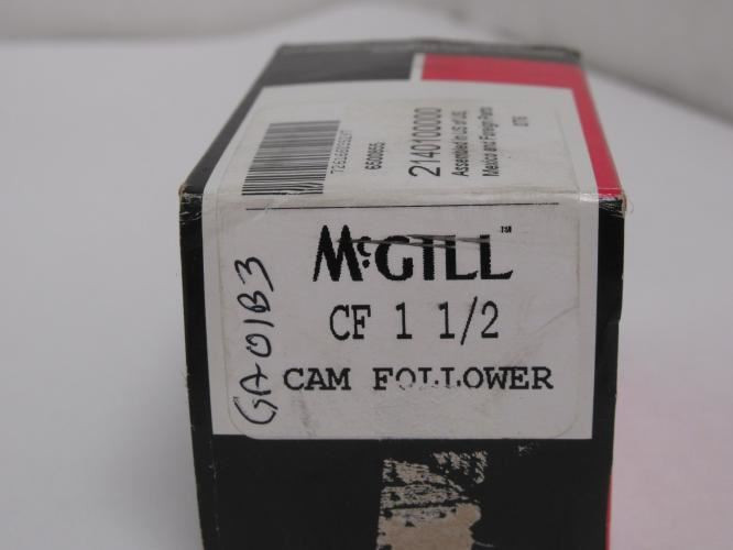 McGill CF 1-1/2; Flat Cam Follower Roller 1-1/2"OD x 7/8" Wide