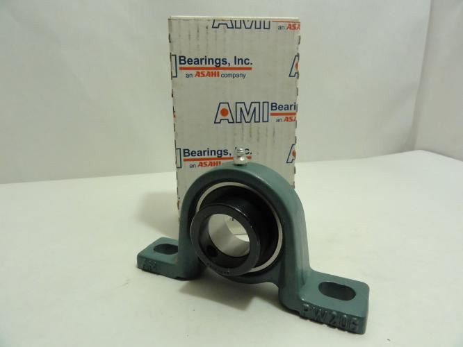 AMI KHPW206-20; Pillow Block Bearing; 1-1/4"ID; 2-Bolt