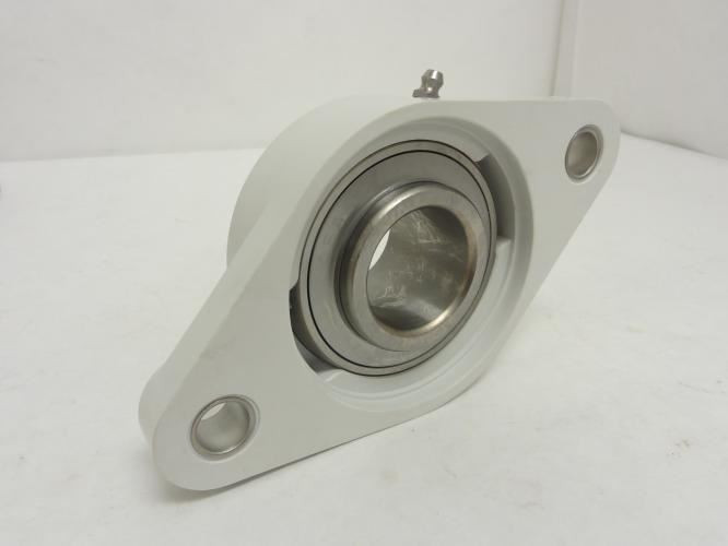 AMI MUCNFL207-22W; Flange Bearing; 1-3/8"ID; 2-Bolt