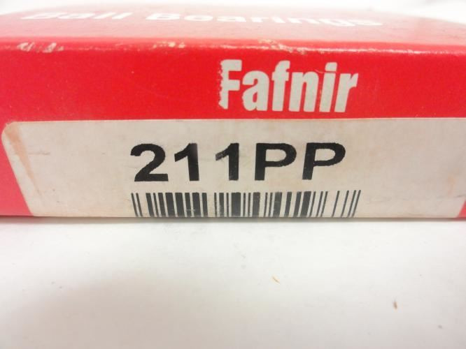 Fafnir 211NPP; Sealed Ball Bearing; 55 ID x 100 ID x 21mm Wide