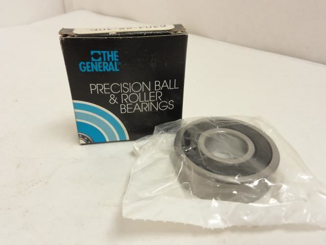General Bearing 6304-88-30E; Ball Bearing 3/4"ID 2" OD 5/8" W