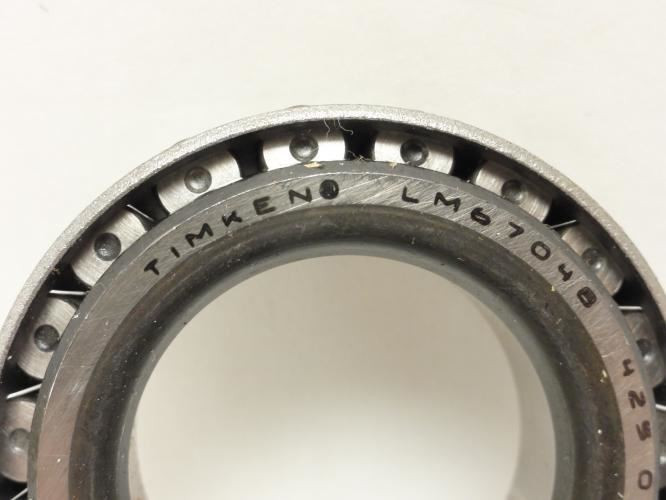 Timken LM67048 1-1/4; Tapered Roller Bearing Cone 1-1/4"ID