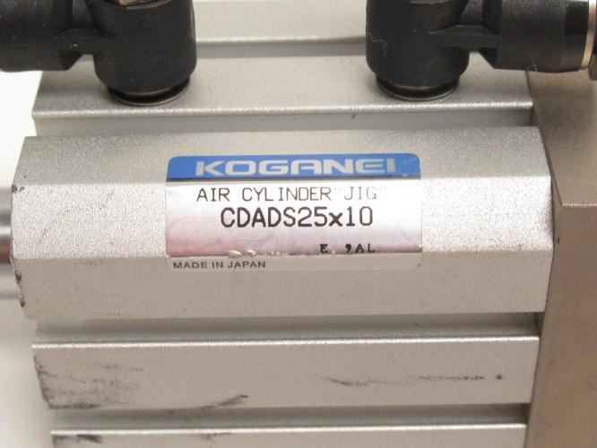 Koganei CDADS25X10; Double Acting Air Cylinder Assy; 25mmID; 10mmStk