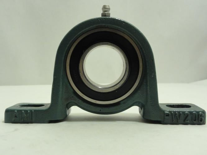 AMI KHPW206-20; Pillow Block Bearing; 1-1/4"ID; NO COLLAR