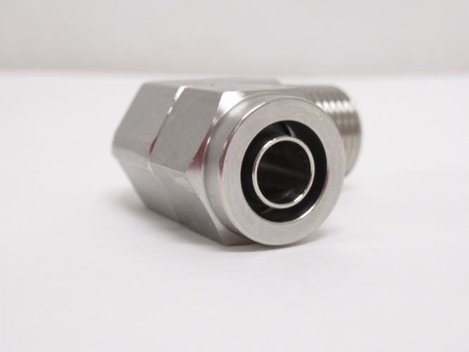 Pisco NSL1290-03; Tightening Elbow; 90Deg; SS-316; 12 x 9mm