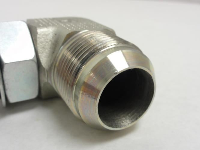 Parker 16-12 C5OX; Hydraulic Elbow 90Deg 1 JIC x 3/4 Boss