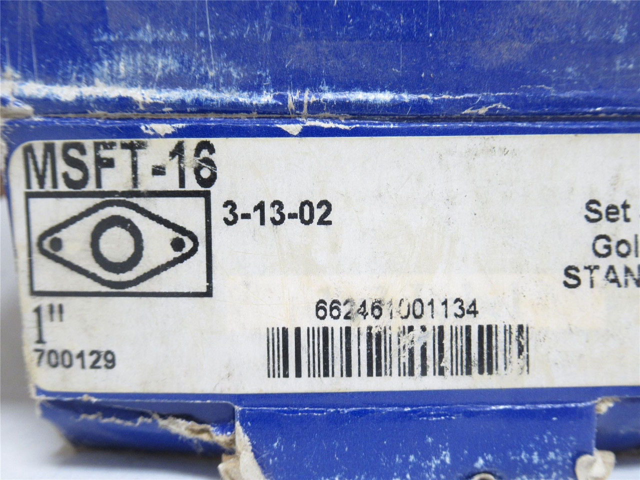 Sealmaster MSFT-16; Flange Mount Bearing; 1"ID; 2-Bolt Mount