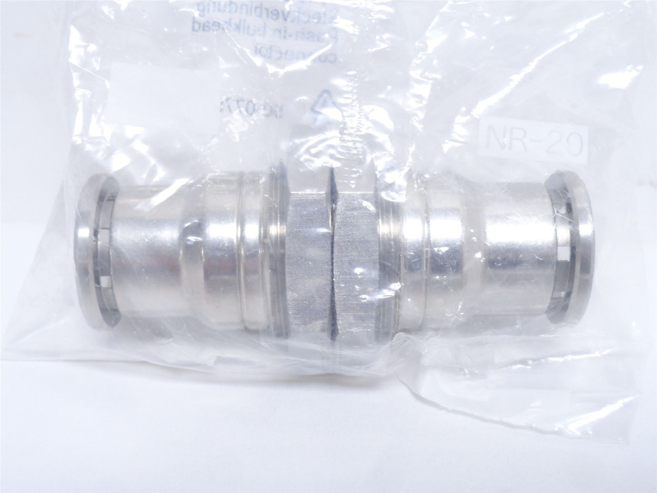 Festo CRQSS-16; Bulkhead Connector 164219; Size: 16mm PTC