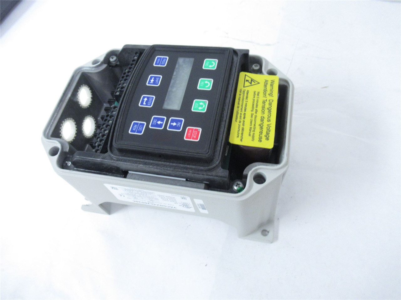 Danfoss Vacon X4C20030; AC Drive 3 Phase 9.6A 3HP Missing Cover