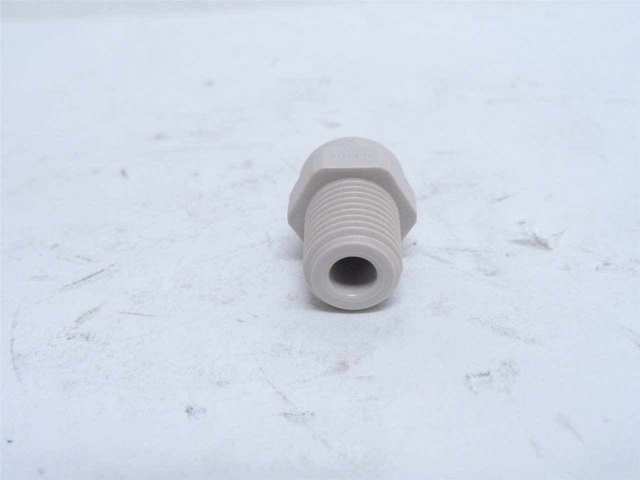 John Guest  PI-010822-S; Lot-18; Adapters; 1/4"PTC x 1/4NPT
