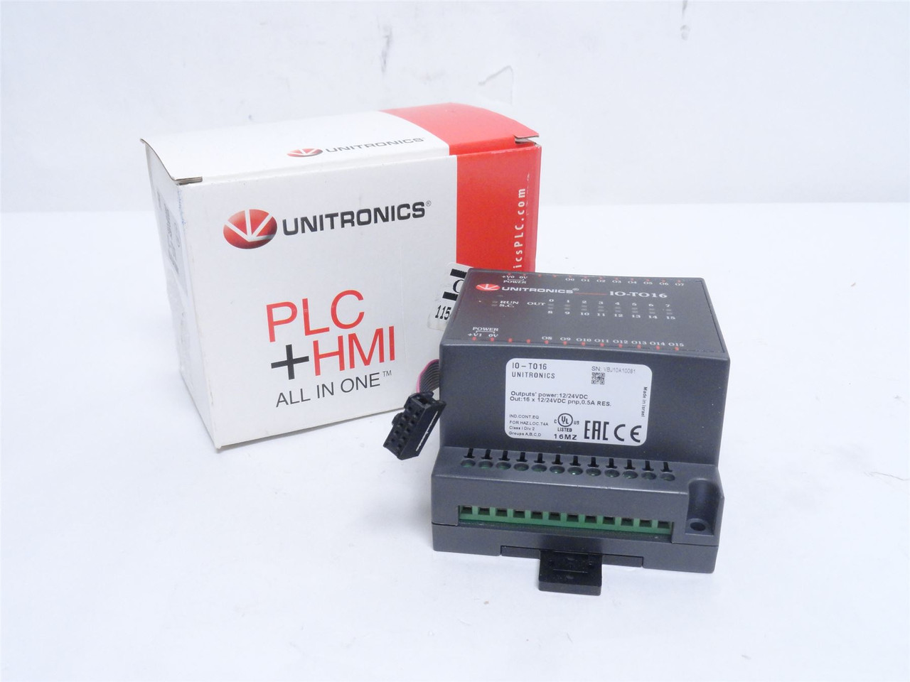 Unitronics 10-T016; I/O Expansion Module ;16 Transistor Out