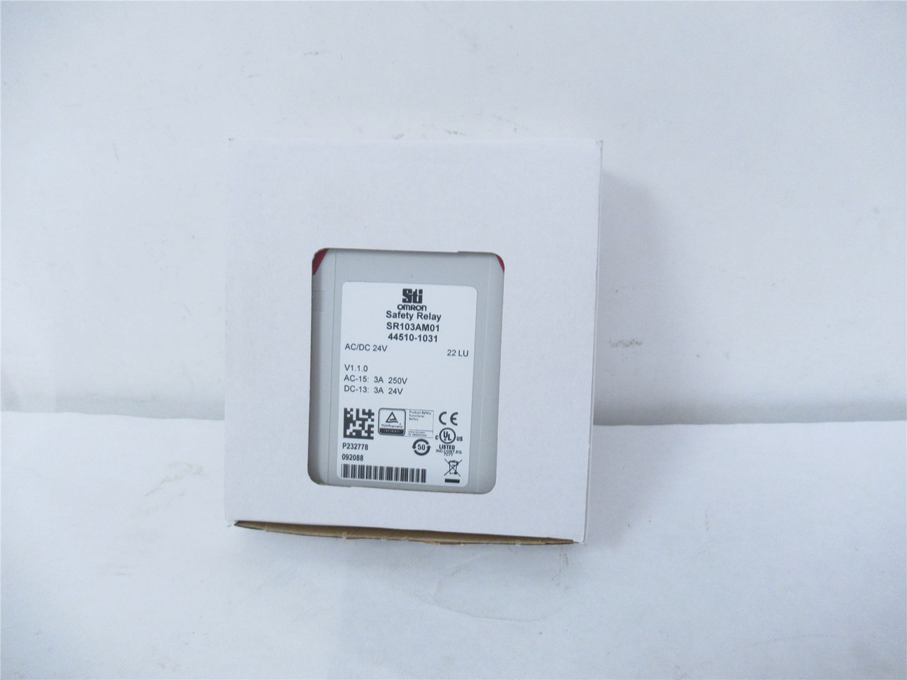 Omron SR103AM01; STI Relay  24V AC/DC PN44510-1031