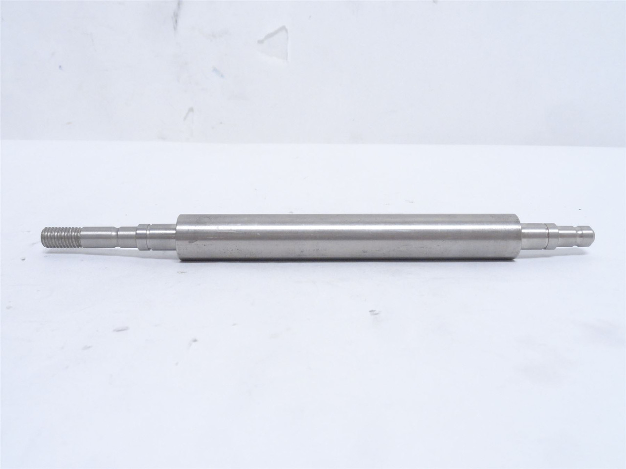 Marel 4267205; Tension Roller Shaft; SS; 8" Long; 17mmOD