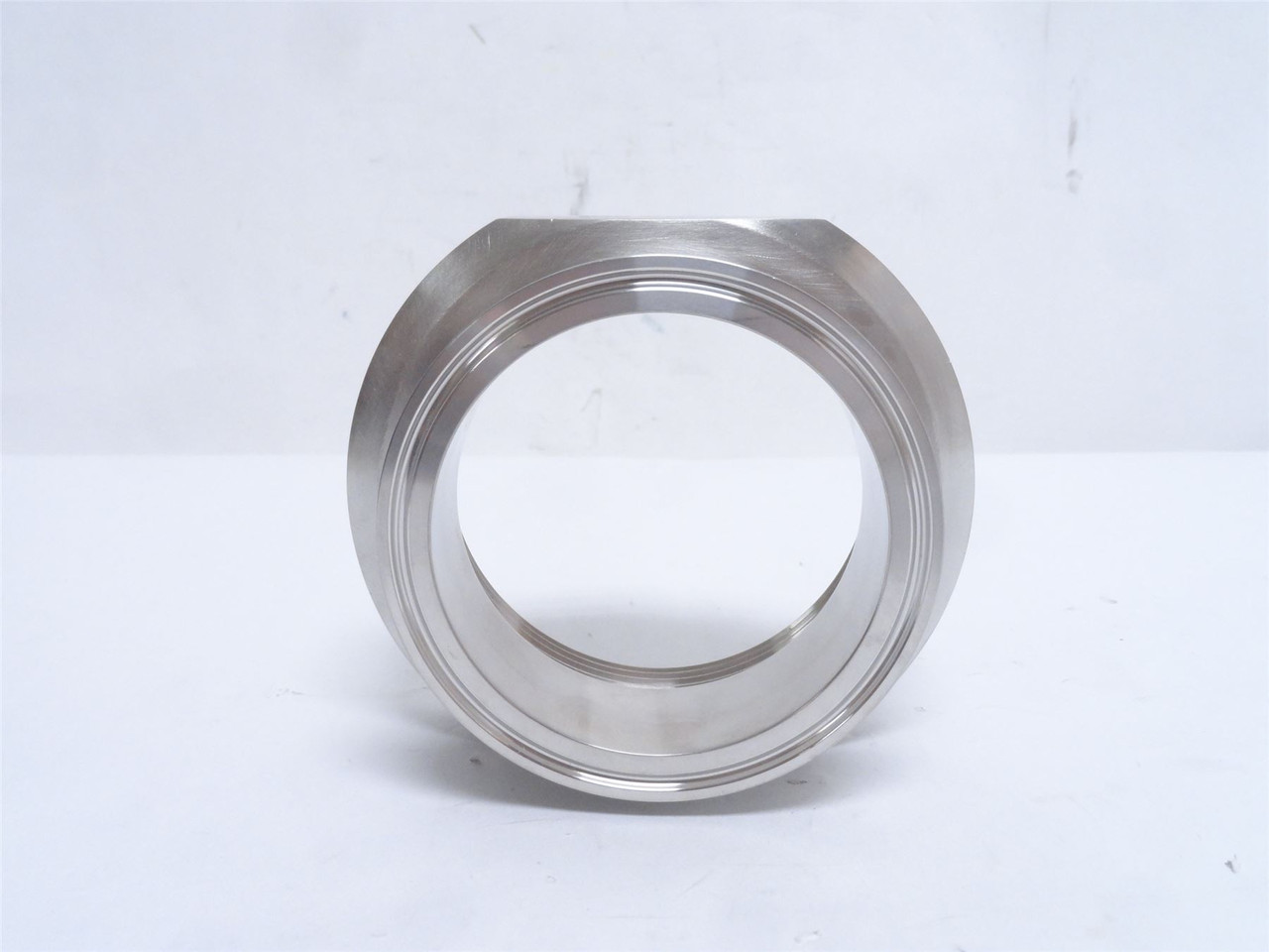 Tri-Clover 22MP3; Adaptor; SS-316; 3" Clamp x 3" Threads