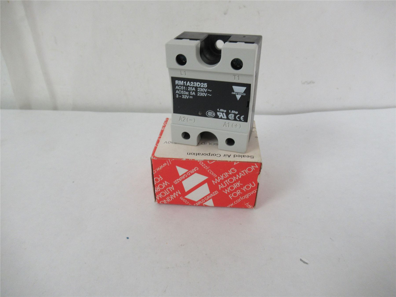 Gavazzi RM1A23D25; Solid-State Relay SPDP 230V 25A 1000 3-32V