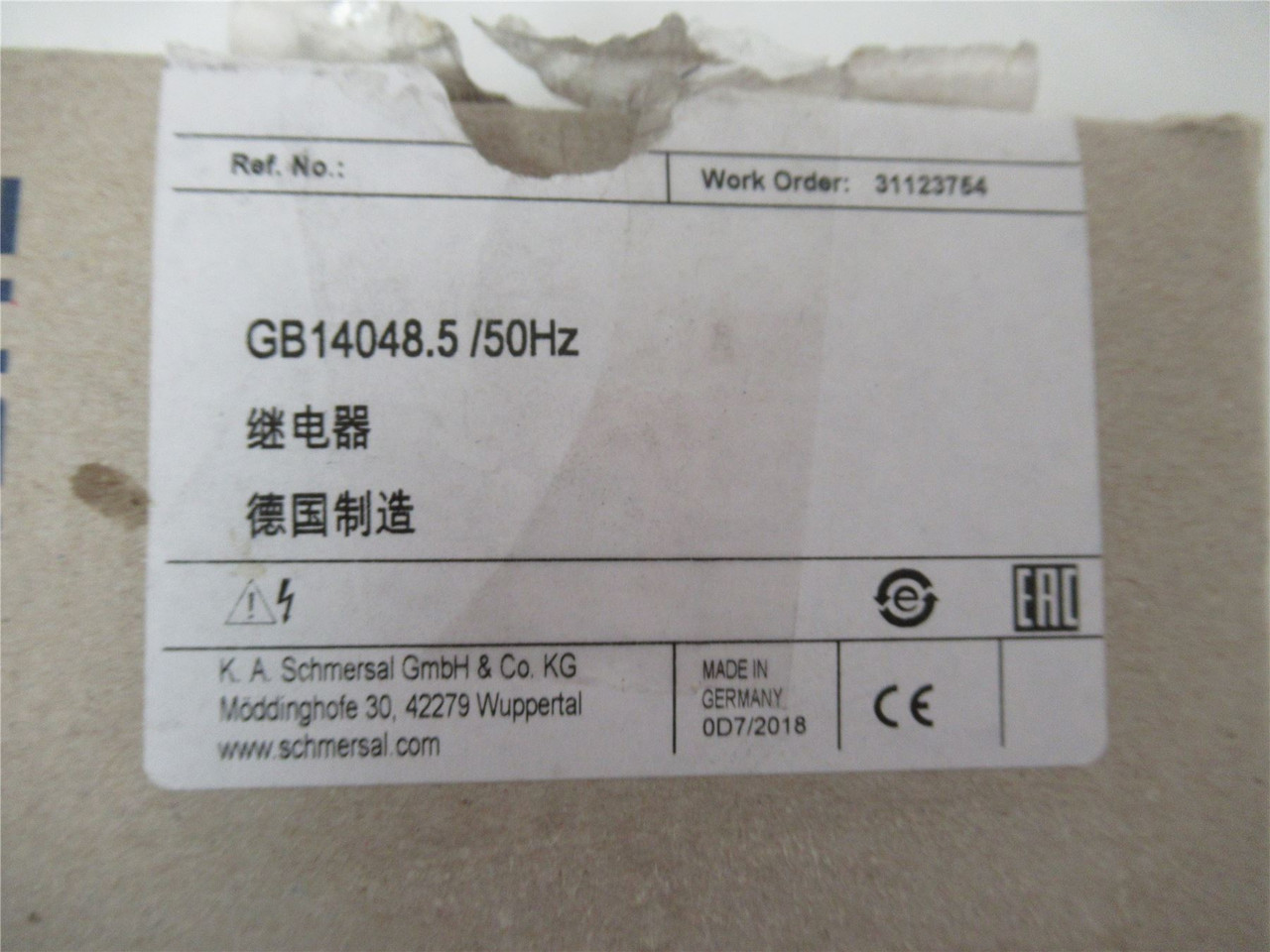 Schmersal SRB301LC/B-24V; Safety Relay 4V AC/DC50/60 HZ 8Pole