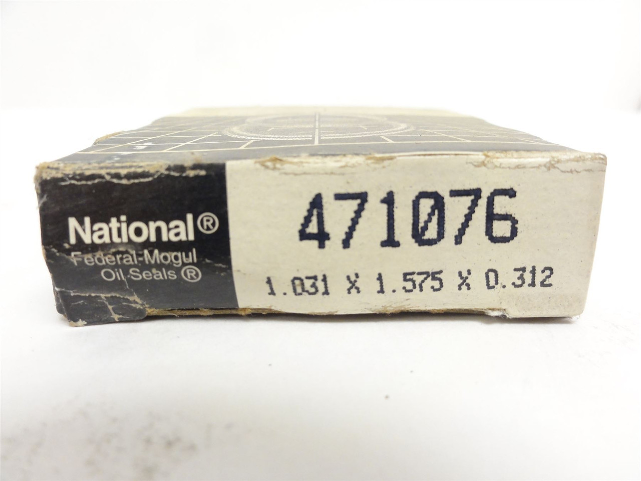 National 471076; Oil Seal 1.031"ID x 1.575"OD x 0.312" Wide