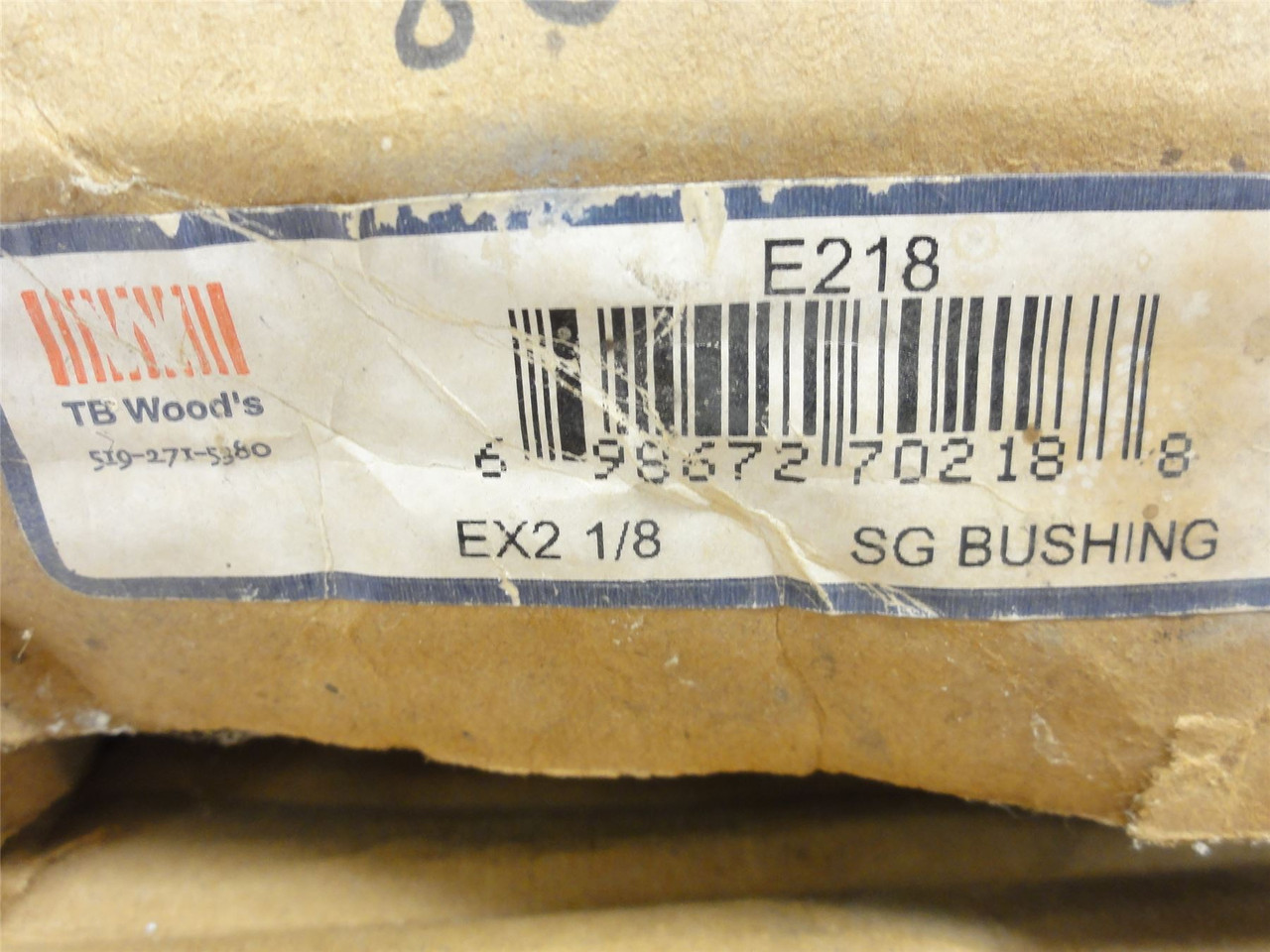 TB Woods E218; QD Bushing; 2-1/8"ID x 6" Flange OD
