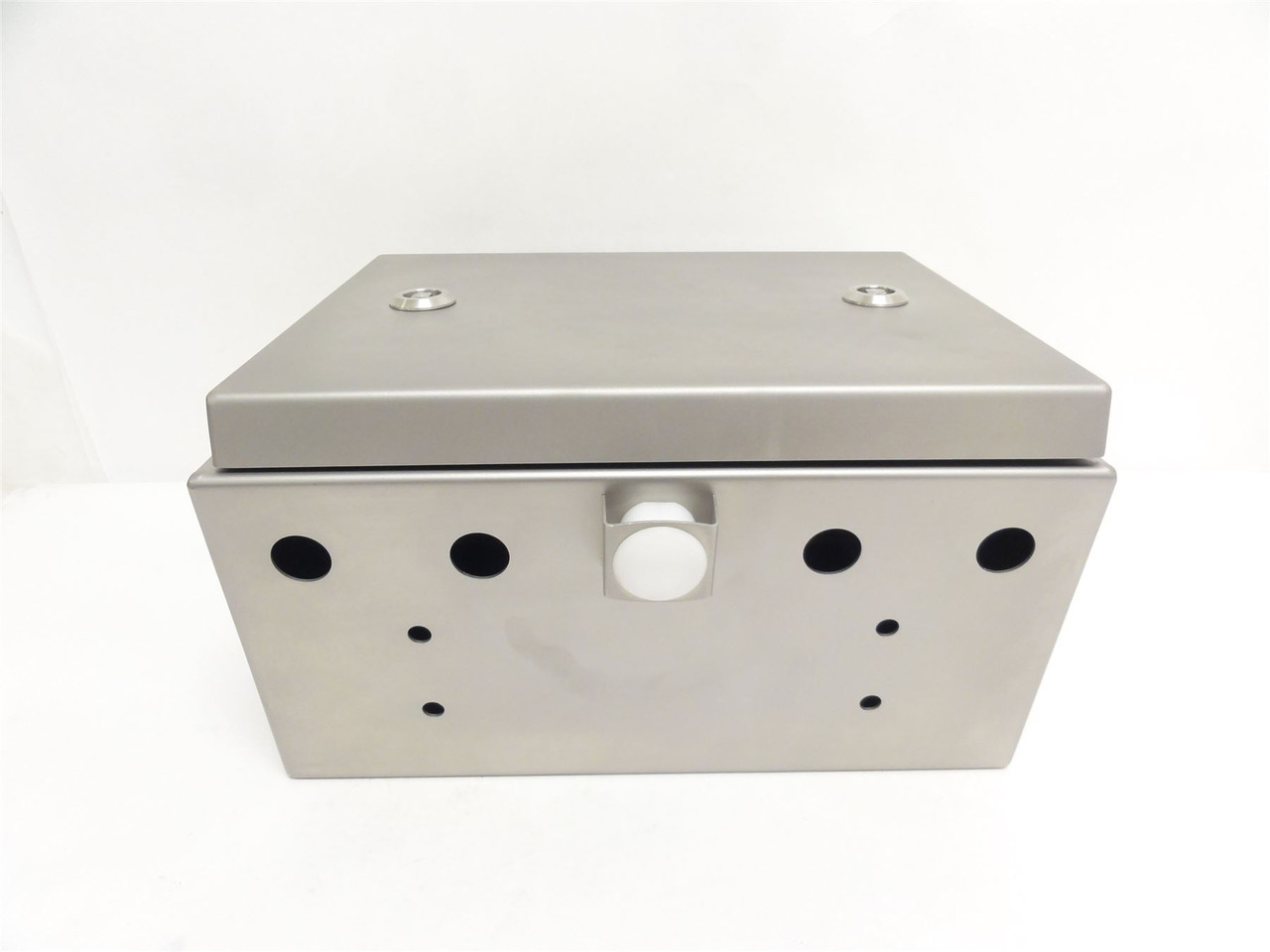Marel 3486751; Stainless Steel Enclosure 12"L x 9-7/8"W x 7"D