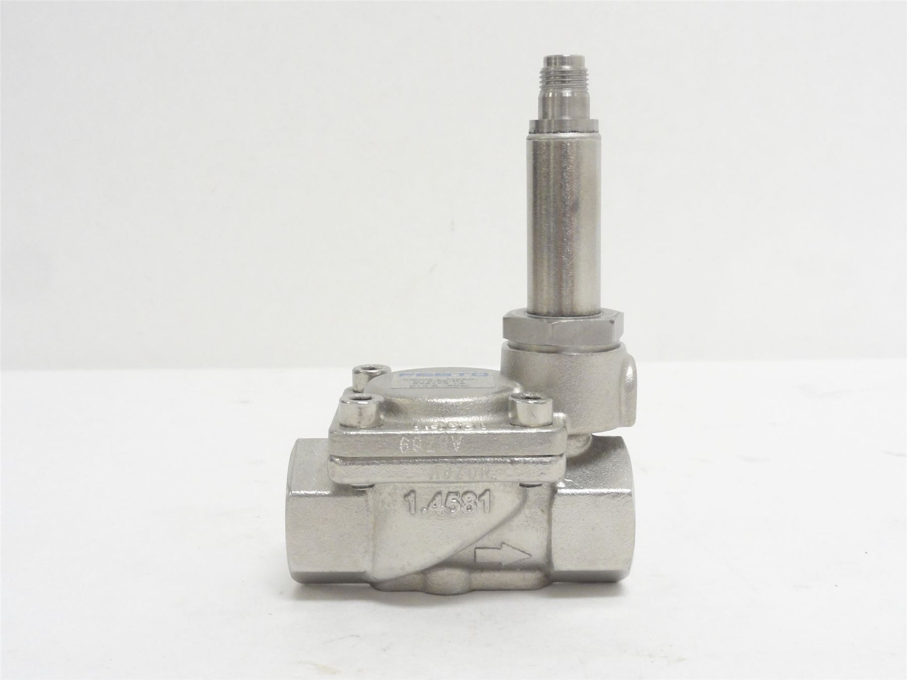 Festo VZWM-L-M22C- N12-F5-R1; Solenoid Body 546172; SS 1/2NPT