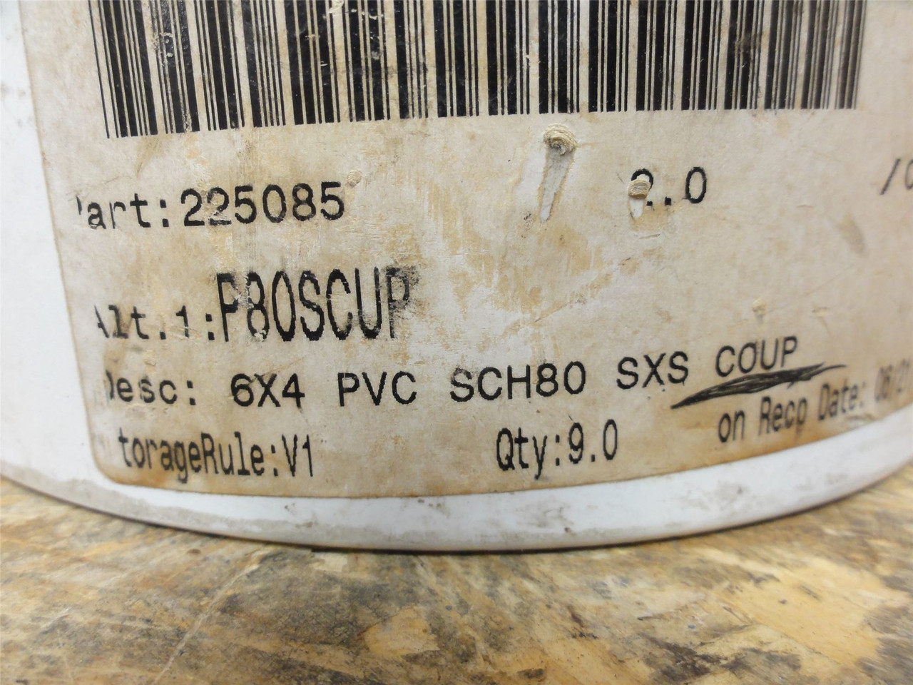 Spears 330-100926; Reducer Coupling; 6" x 4" Slipfit; Sch: 80
