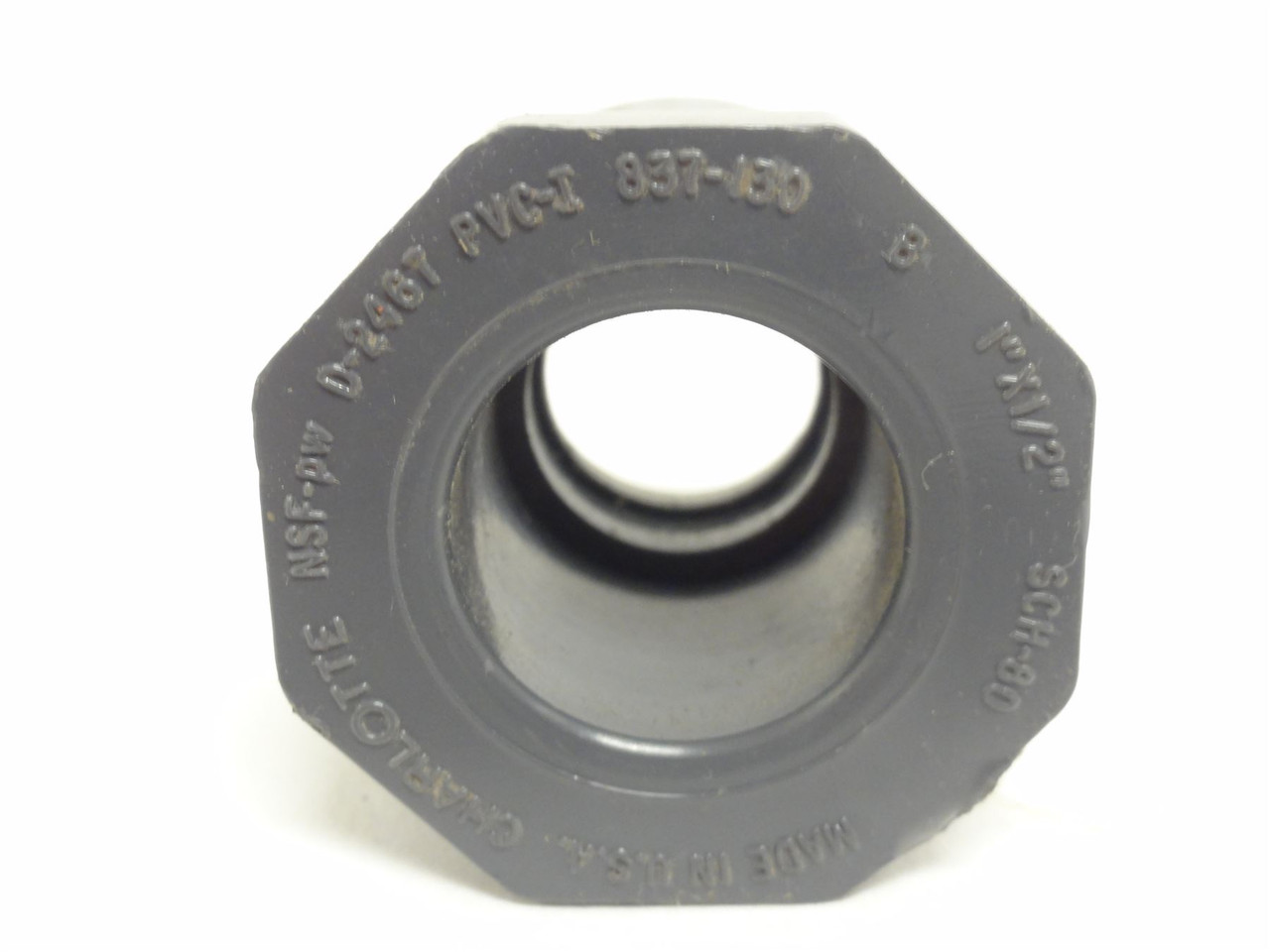 Charlotte 837-130; Lot-3; Hex Reducer; 1" Spigot x 1/2NPT