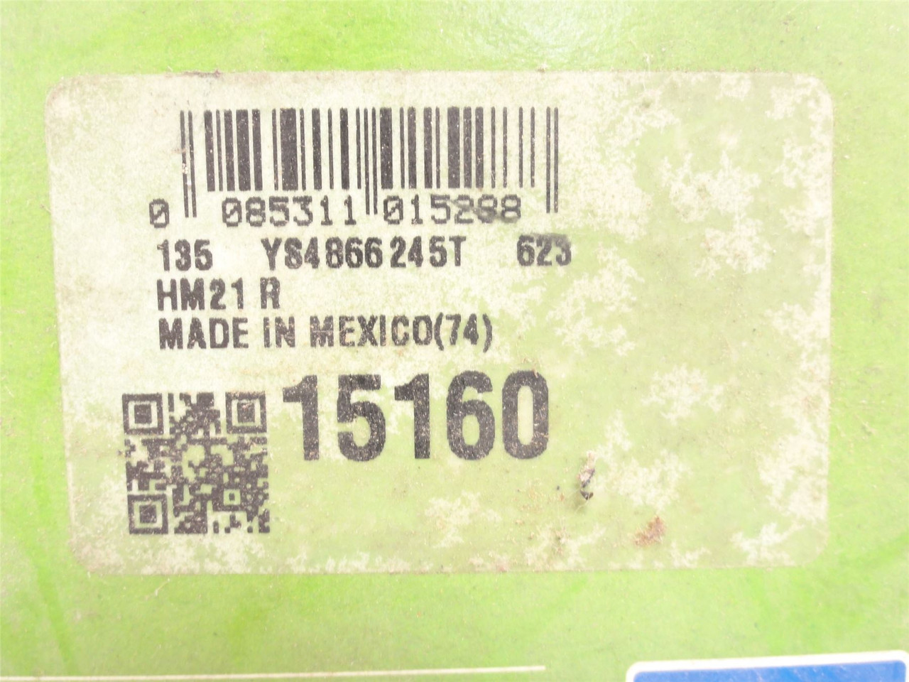 SKF 15160; Solid Grease Seal 1-1/2"ID x 2-1/2"OD x 1/4" Width