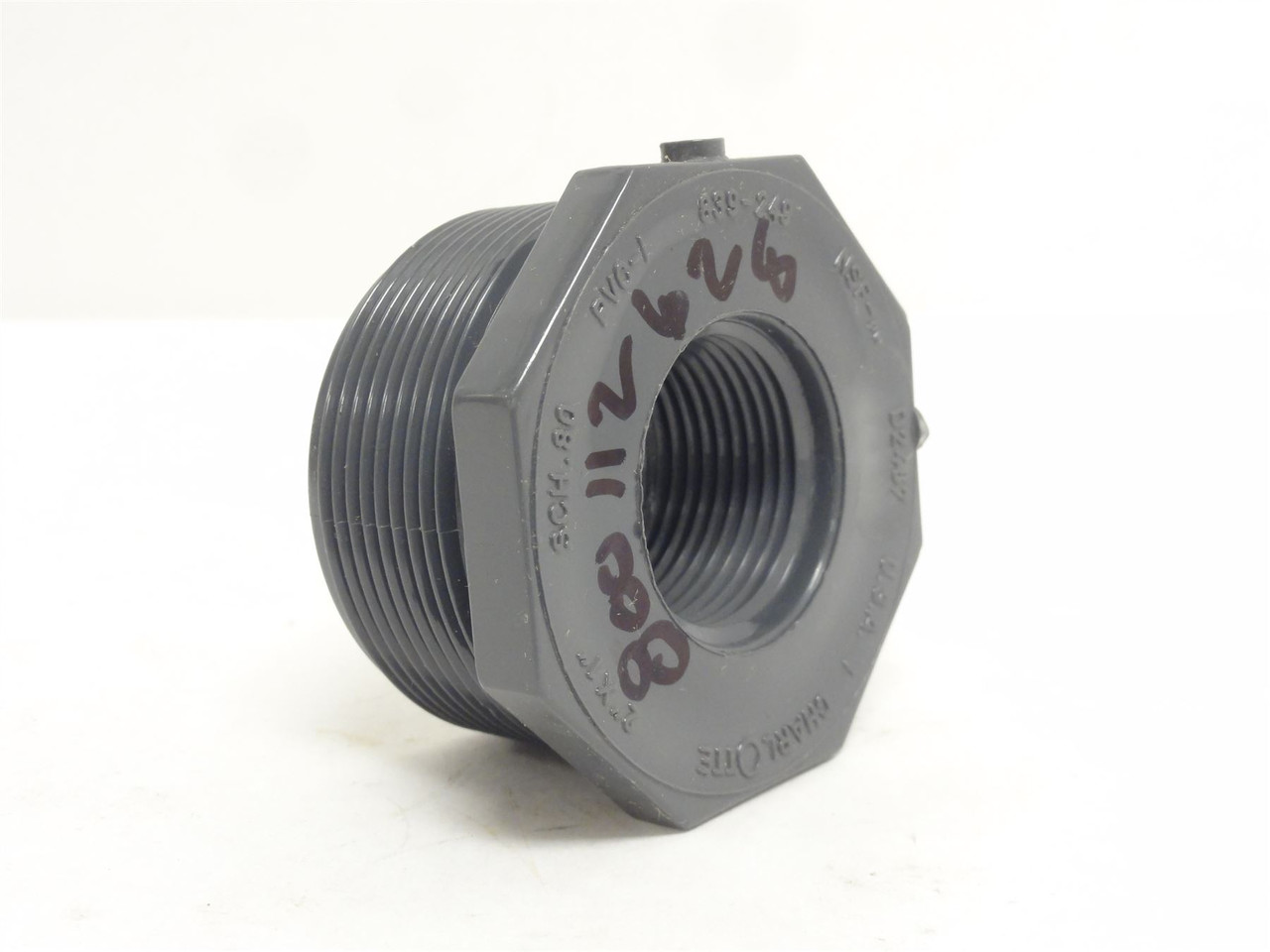 Charlotte 839-249; Hex Reducer; 2NPT x 1NPT; Sch: 80