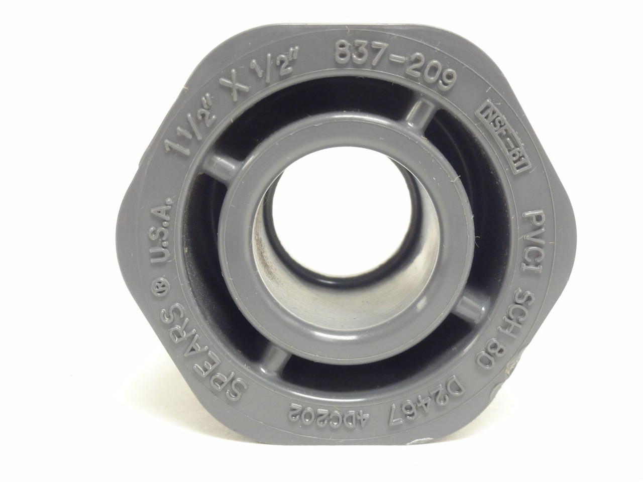 Spears 837-209; Lot-2 Hex Reducers; 1-1/2" Spigot x 1/2NPT