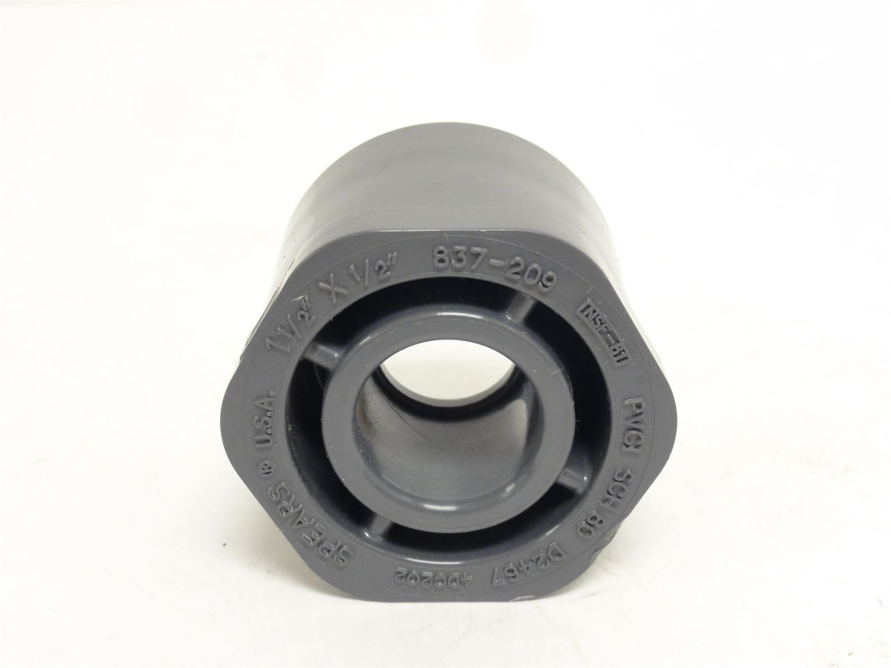 Spears 837-209; Lot-2 Hex Reducers; 1-1/2" Spigot x 1/2NPT