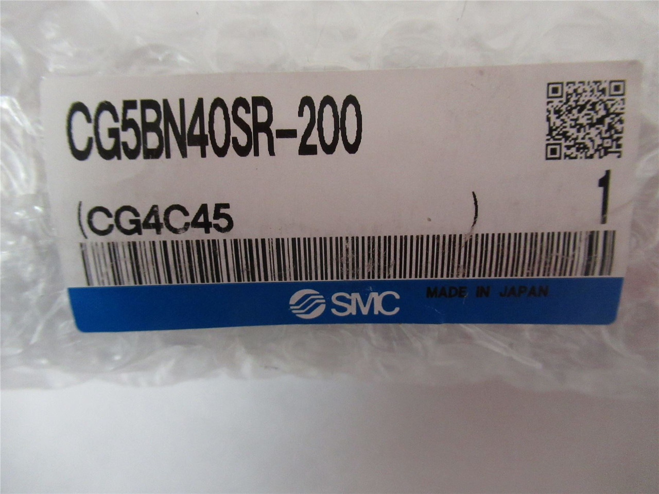 SMC CG5BN40SR-200; Pneumatic Air Cylider 40 mm Bore Size