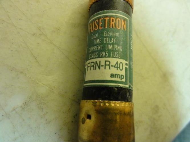 Fusetron FRN-R-40; Fuse; 40 Amp