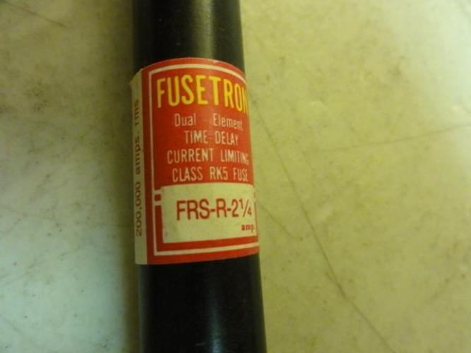 Fusetron FRS-R-2-1/4; Fuse; 2-1/4 Amp