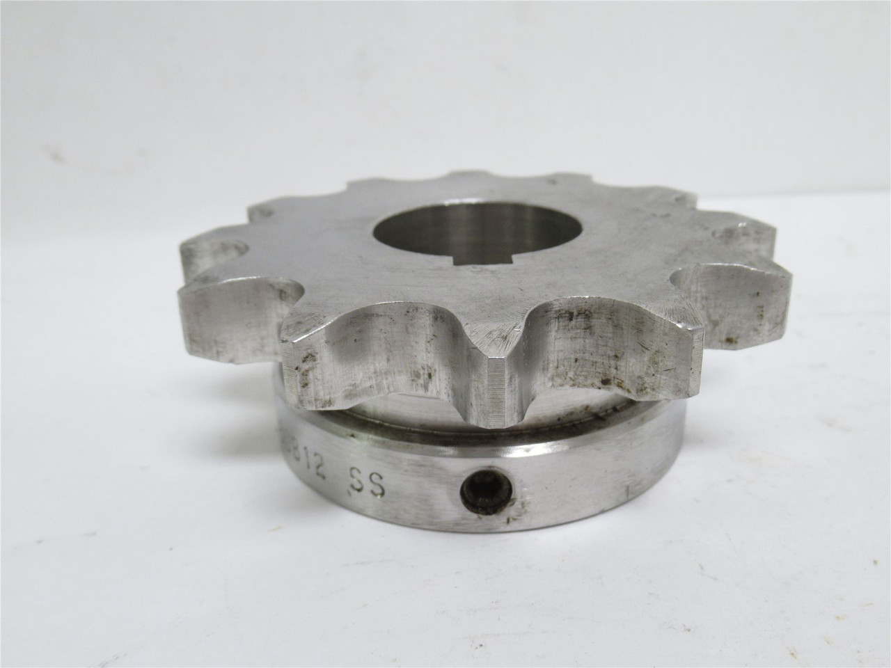 Tri-Clover 80B12SS 1-1/2; Sprocket #80; 12 Teeth; SS; 1-1/2"ID
