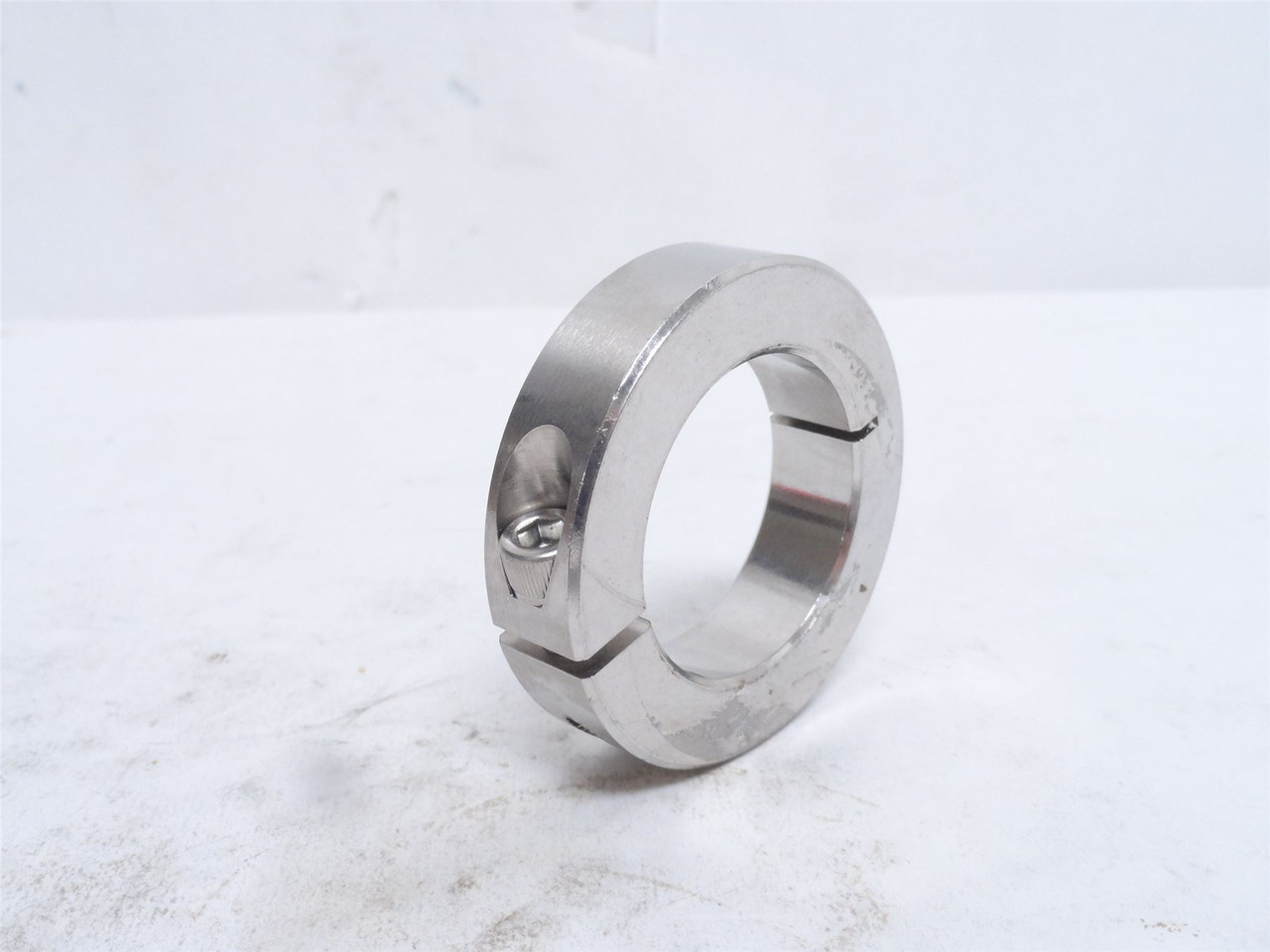 Climax G1SC-150-SS; One Piece Split Clamp Collar; SS; 1-1/2"ID