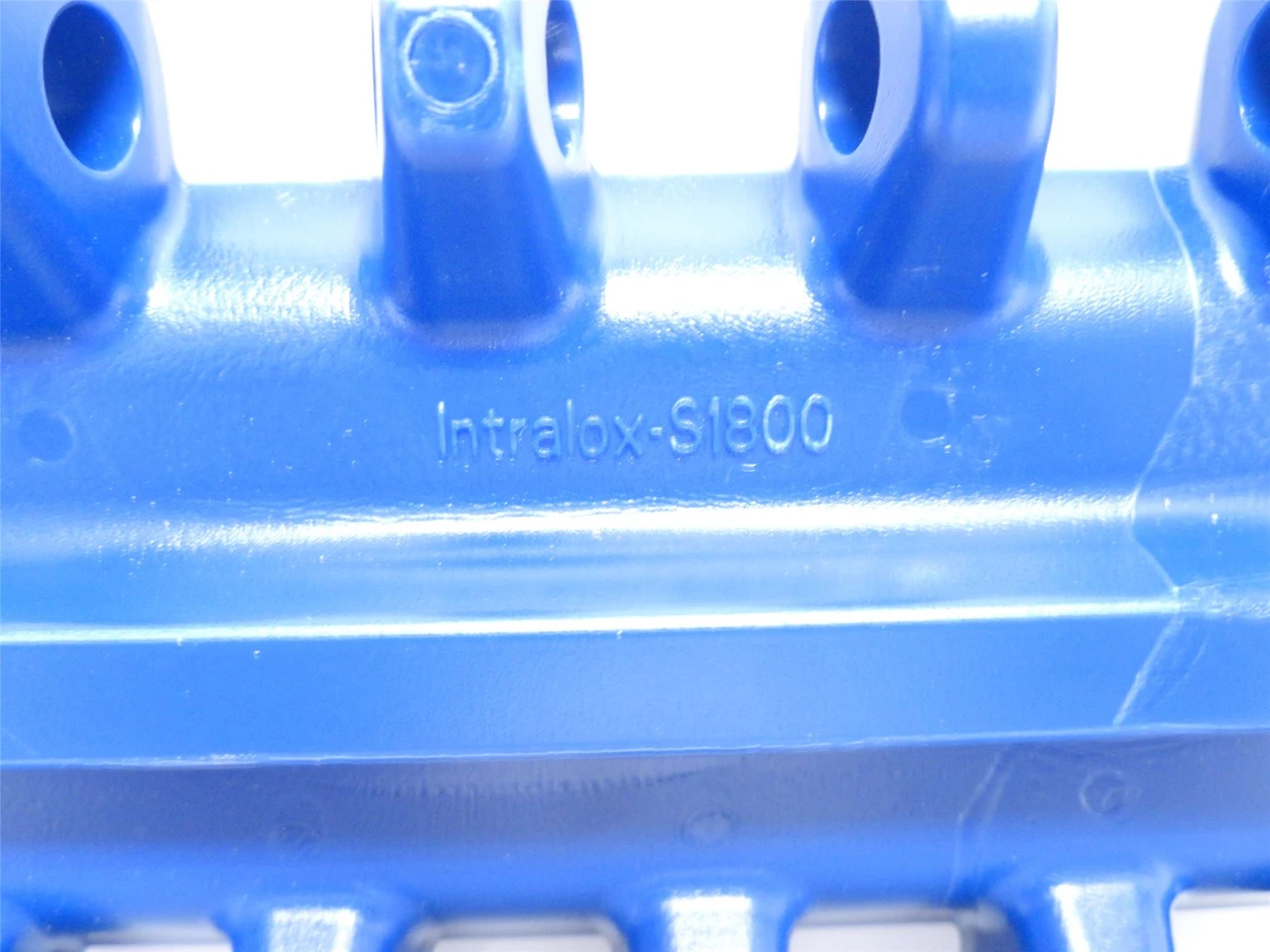 Intralox M1E044GXJXLT-00; Flat Top Blue Belt Module; Size: 6"