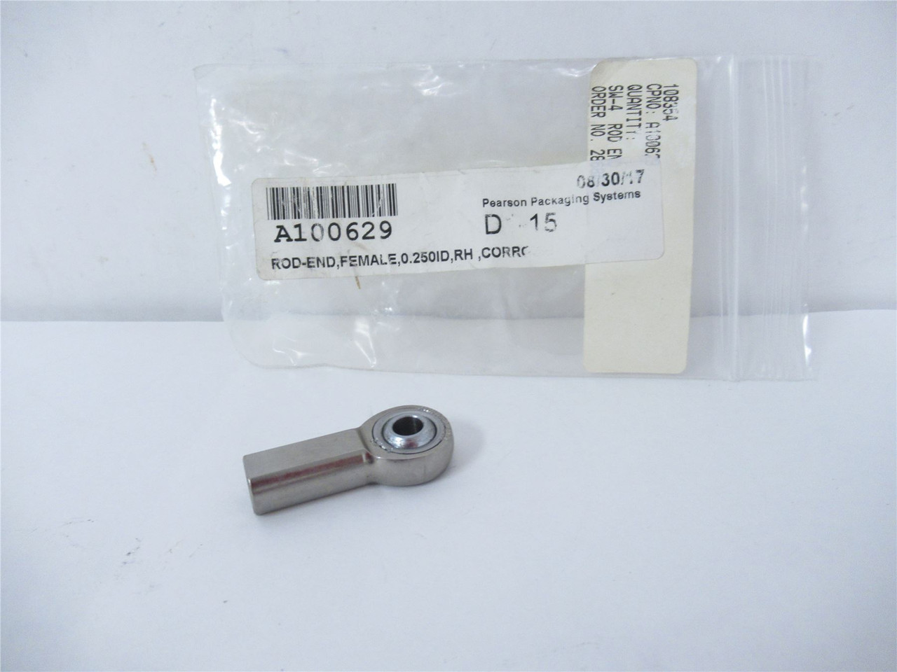 Aurora A100629; Rod End Bearing Female .25"ID Right Hand