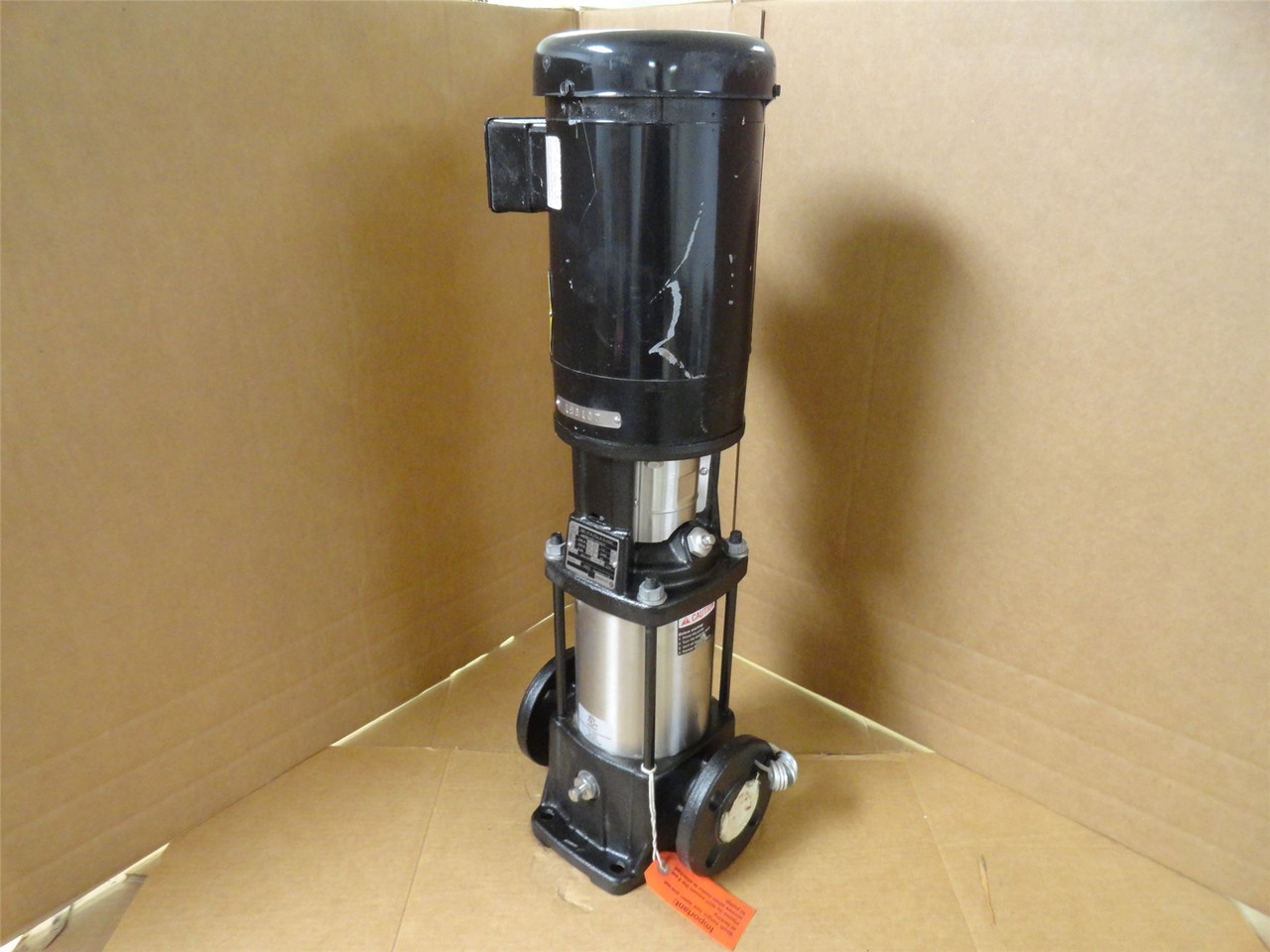 Grundfos CR1-11 A-FGJ-A-E-HQQE; Centrifugal Pump; 1-1/2HP