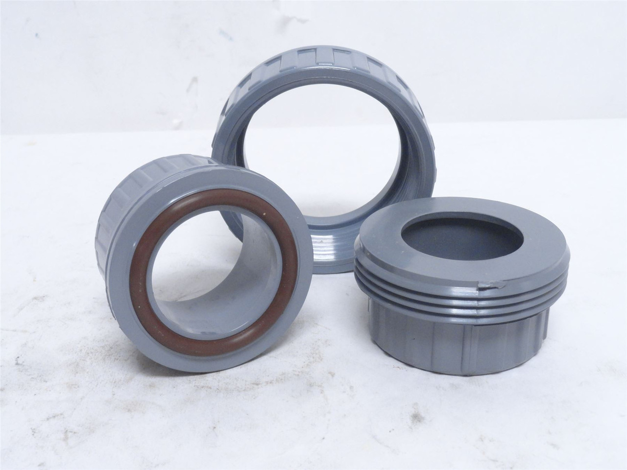 Spears 857-015C; PVC Pipe Union; Size: 1-1/2" Socket; Sch: 80