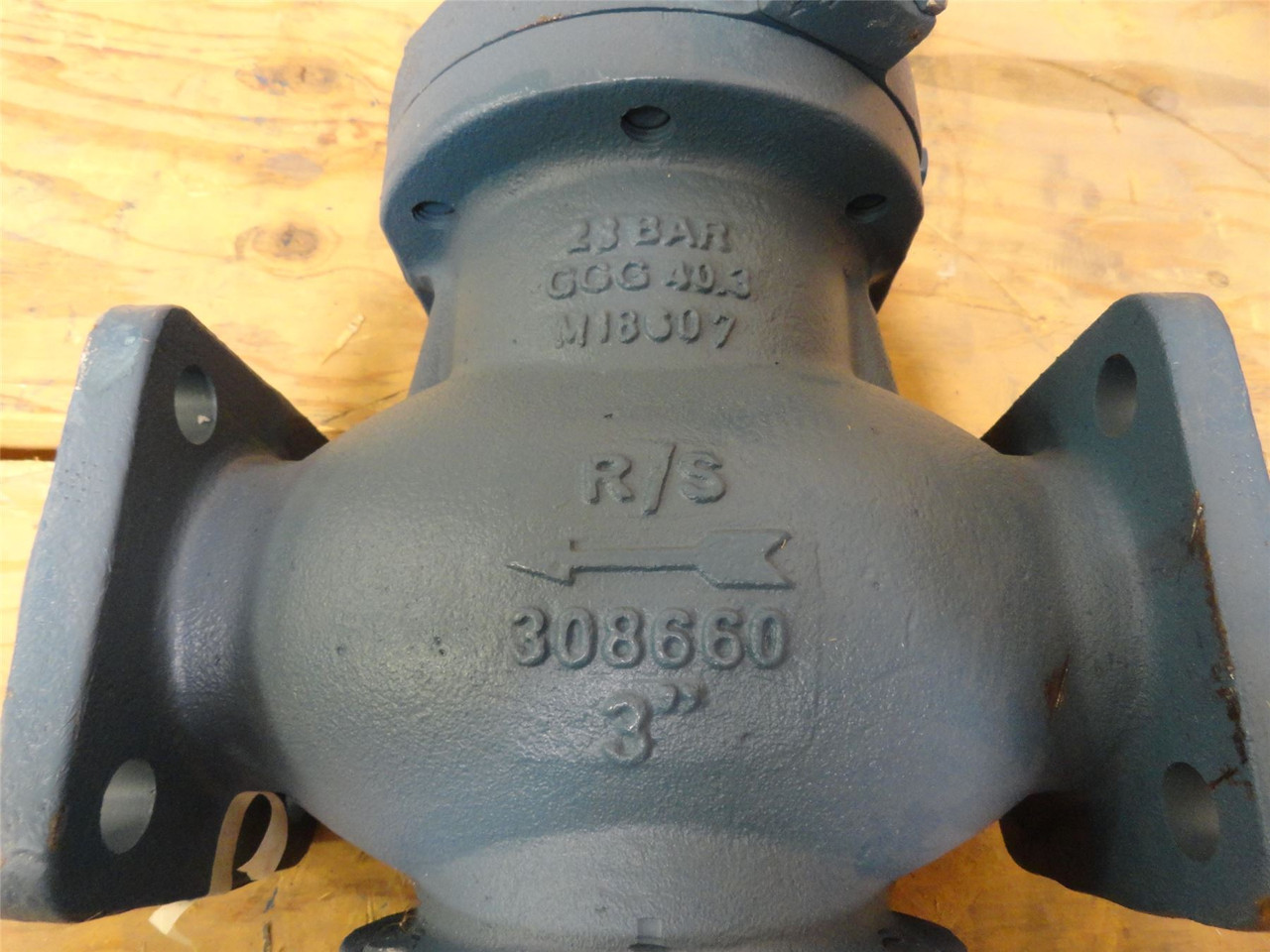 Parker A4AD-DN80-3"; Dual Inlet Pressure Regulator; 3" DN80