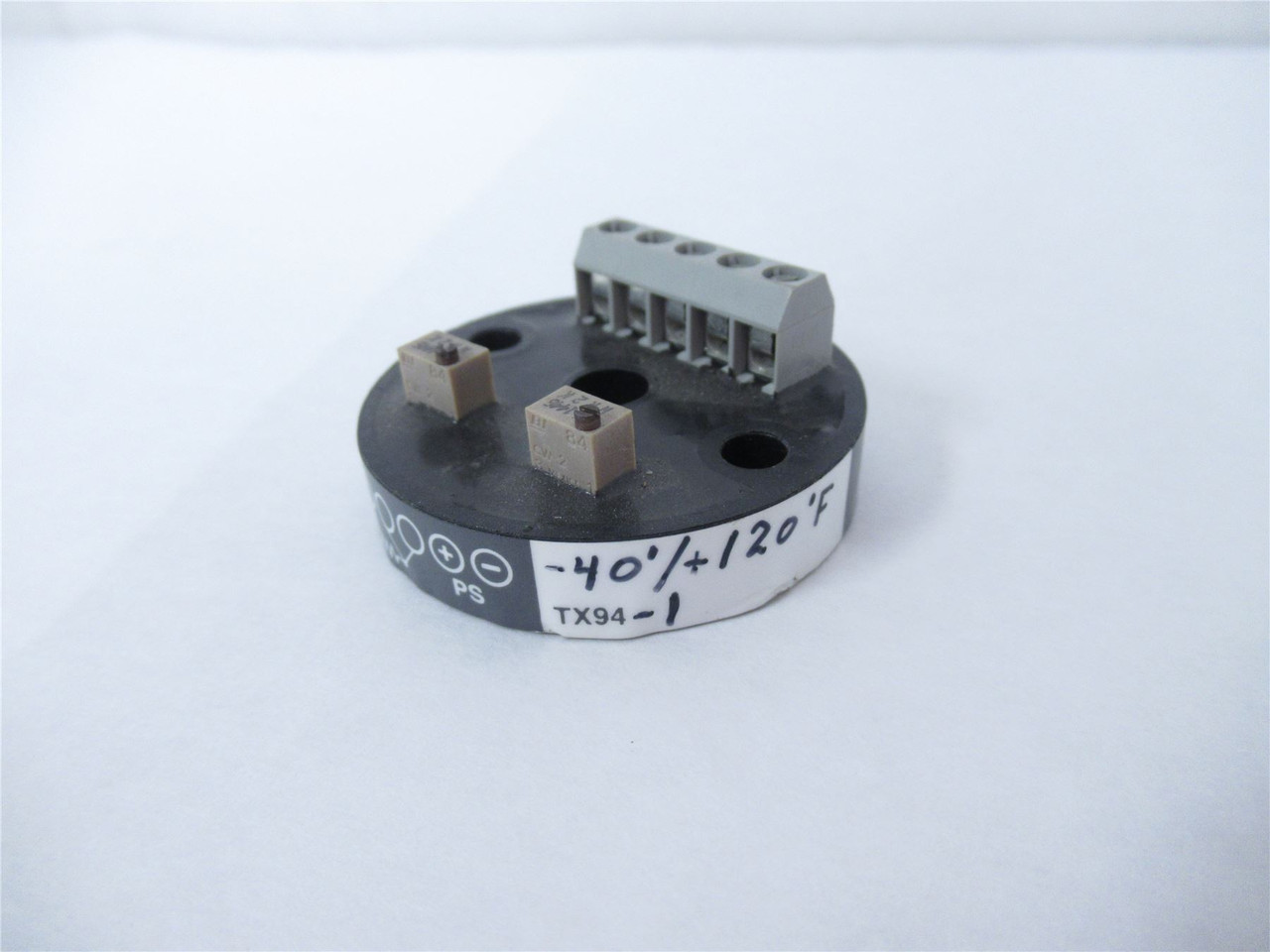 Omega TX941; RTD Transmitter Loop Supply-40 °C to 49 °C I/P