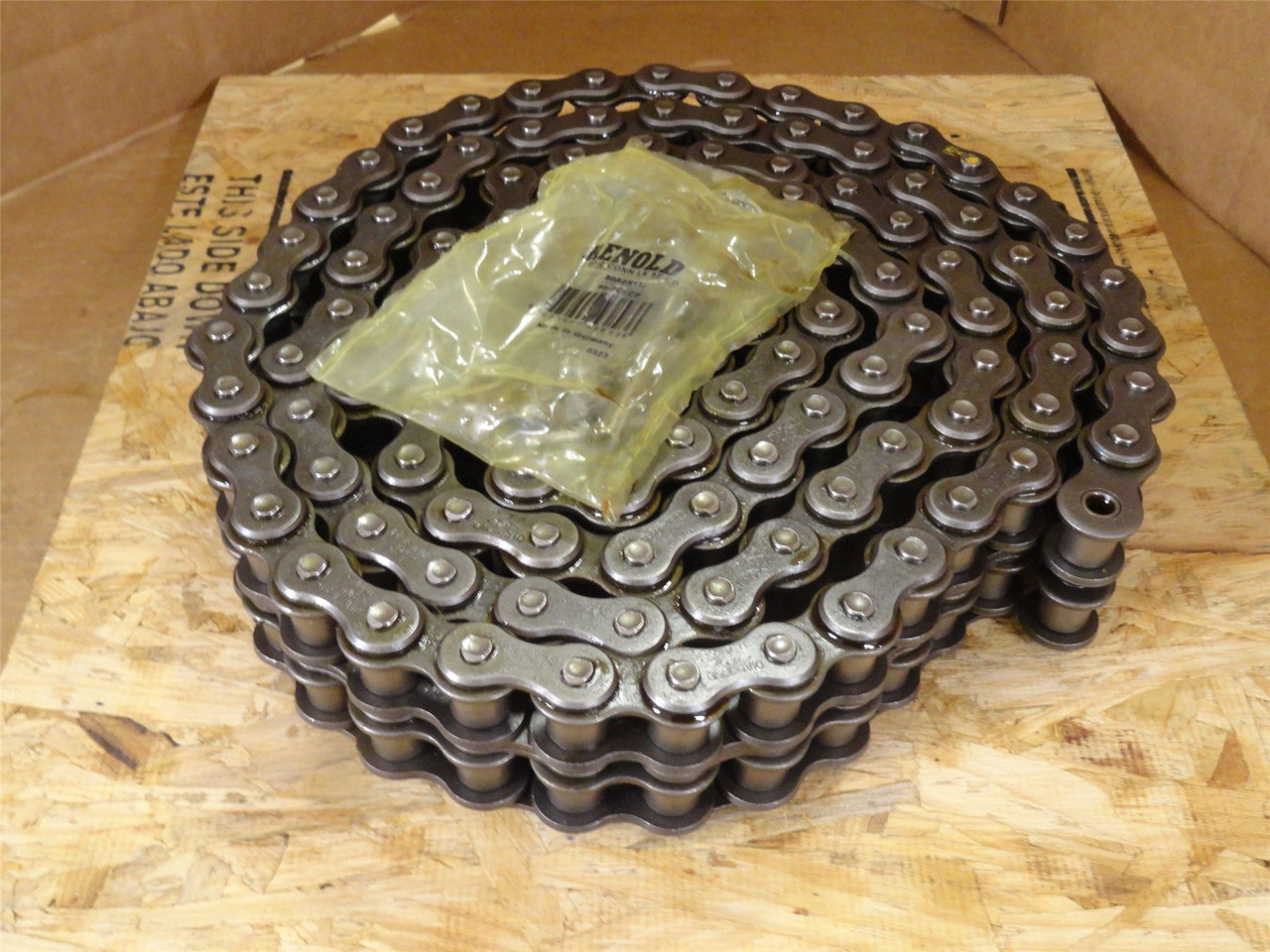 Diamond DMD-80-2R-10FT; Double Strand Roller Chain #80; 10' L