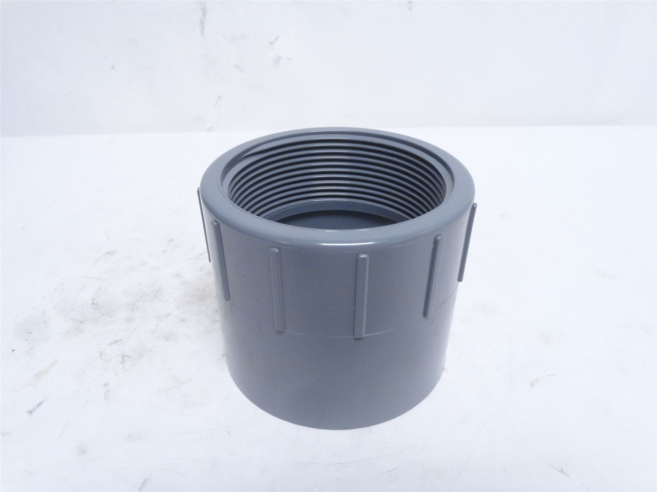 Spears 835-030C; PVC Adaptor Coupling; 3NPT x 3NPS; Sch: 80