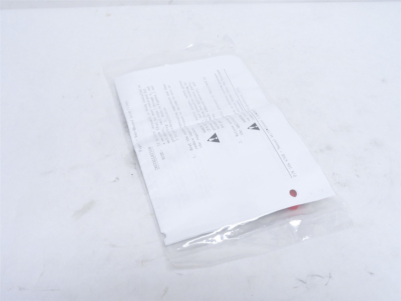 Nordson 274990; Hot Melt Head Inline Filter; 45Deg; 100 Mesh