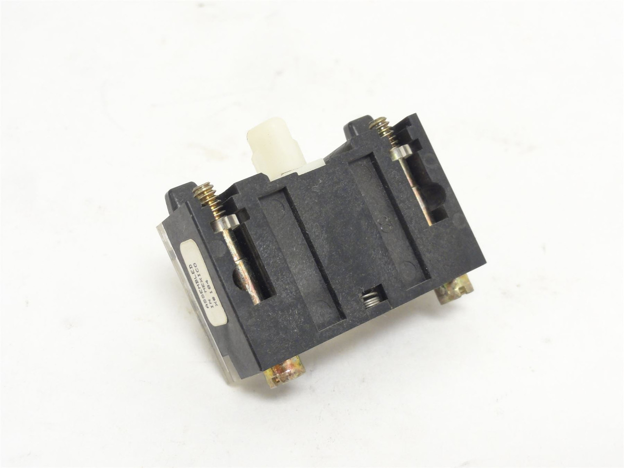 Furnas 52BAK; Momentary Contact Block; 10A; 600VAC; 1-NO