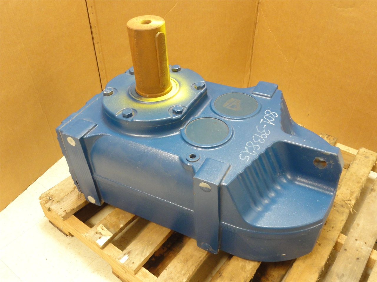 SEW F127/A; Parallel-Shaft Helical Gearbox; 37.28:1 Ratio