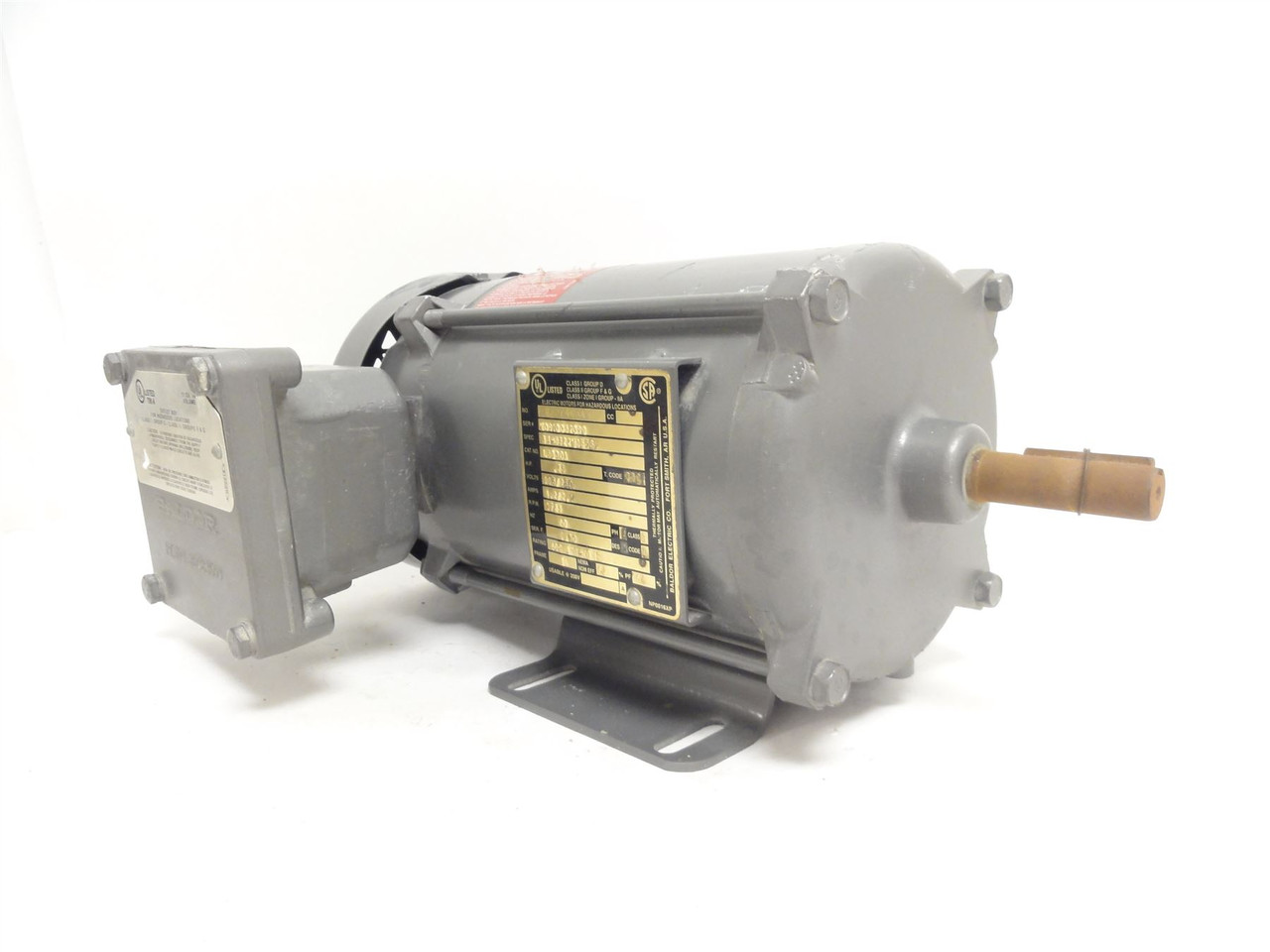 Baldor L5000; AC Motor 1/4HP; 115/230VAC; 1725RPM